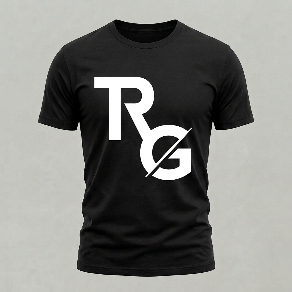 RG Signature Tee — Black